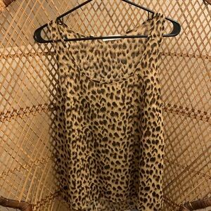 Ambience Apparel Leopard Tank in Medium